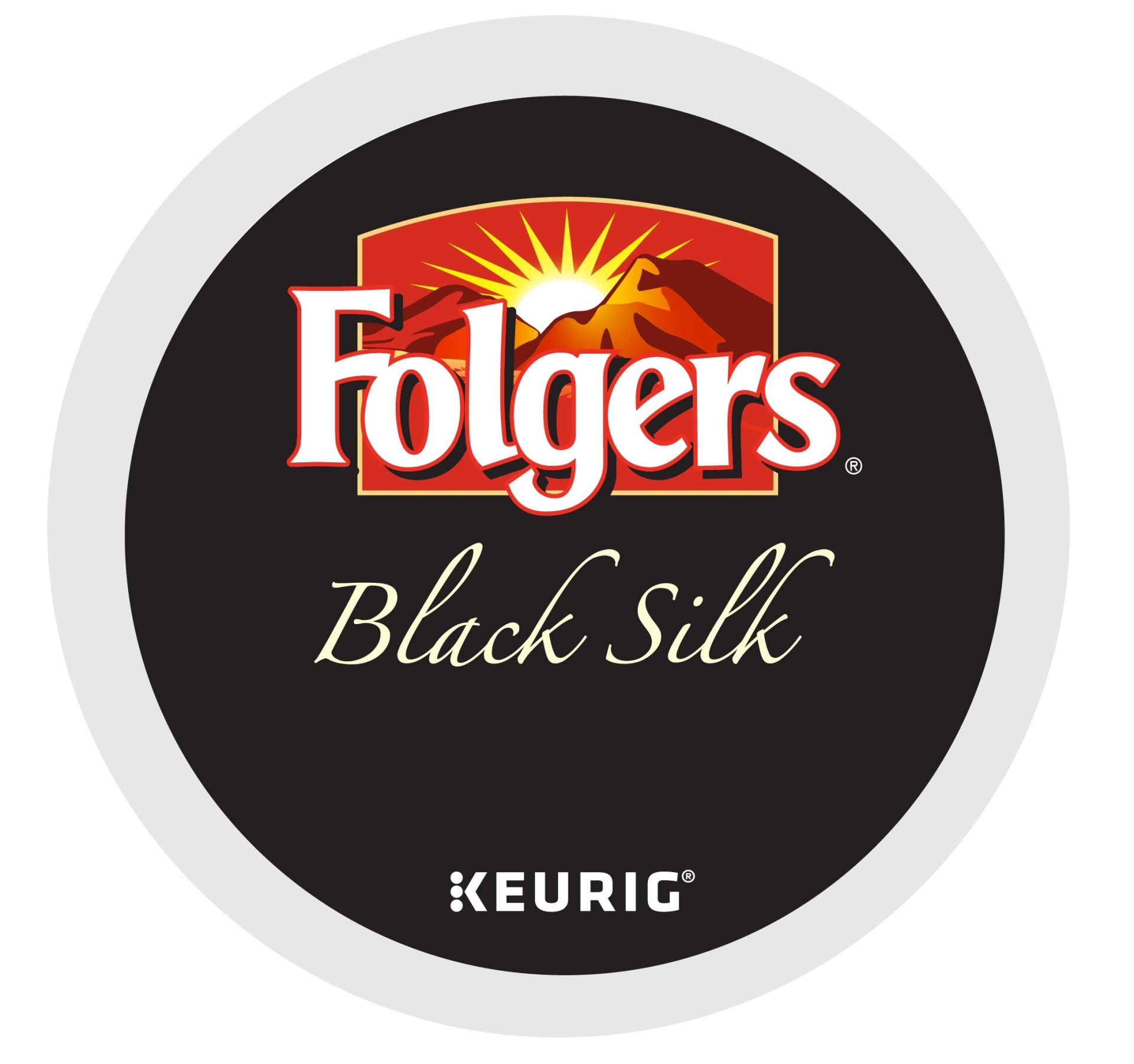 slide 1 of 7, Folgers Black Silk Coffee Keurig K-Cup Pods, 48 ct