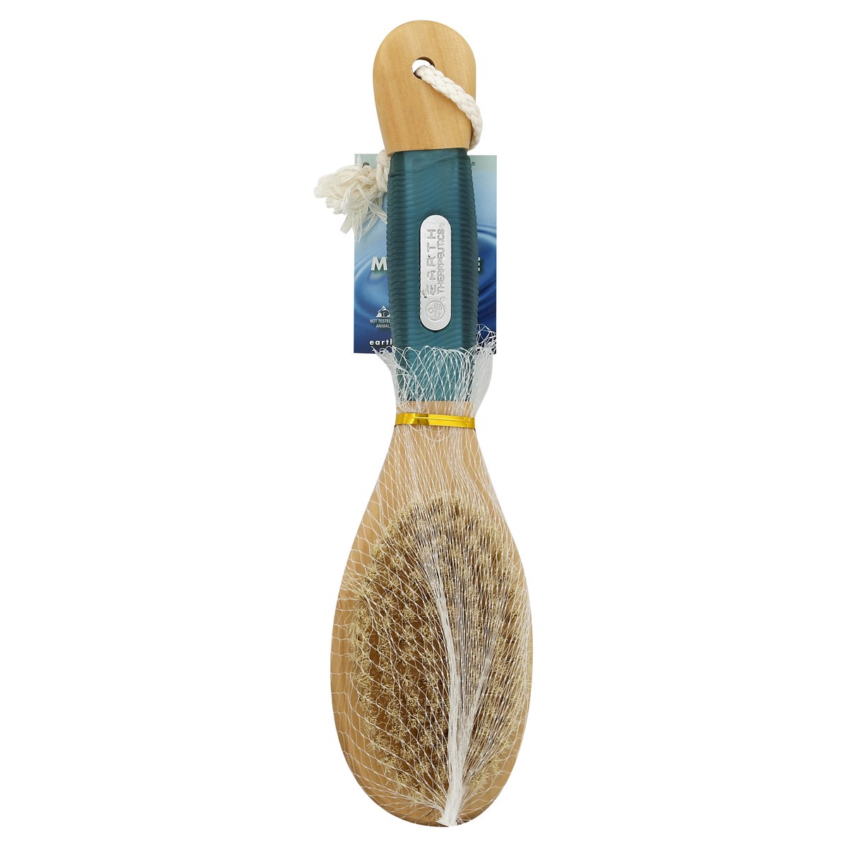 slide 3 of 4, Earth Therapeutics 8" Contour Body Brush, 1 ct