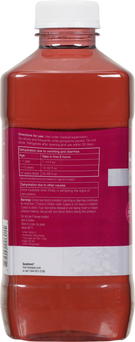 slide 5 of 13, Hydralyte Berry Liquid, 1 L Bottle, 1 liter