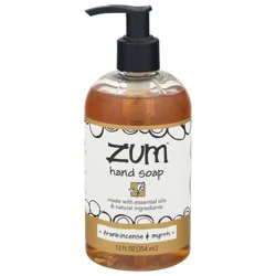 Zum Liquid Hand Soap Frank & Myrrh