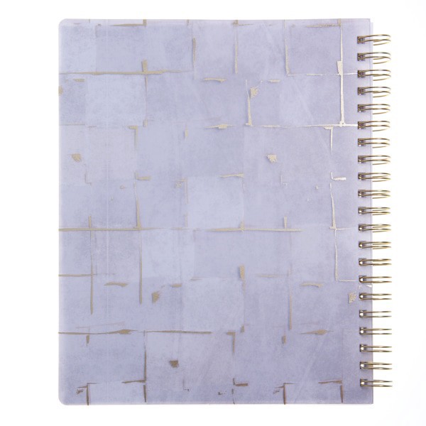 slide 3 of 4, 2025 Russell & Hazel Weekly/Monthly Planner, 9-1/8"" X 11-1/4"", Grid Frosted, January To December, 1 ct