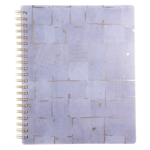 slide 1 of 4, 2025 Russell & Hazel Weekly/Monthly Planner, 9-1/8"" X 11-1/4"", Grid Frosted, January To December, 1 ct