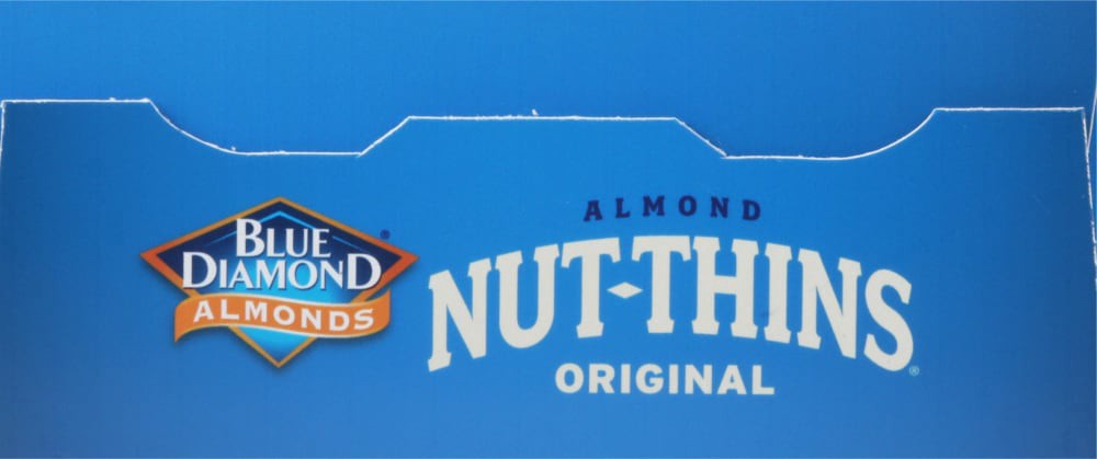slide 7 of 7, Blue Diamond Nut-Thins Hint Of Sea Salt Rice Family Size Cracker Snacks, 7.7 oz