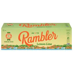 Rambler Lemon Lime Sparkling Water - 12 ct