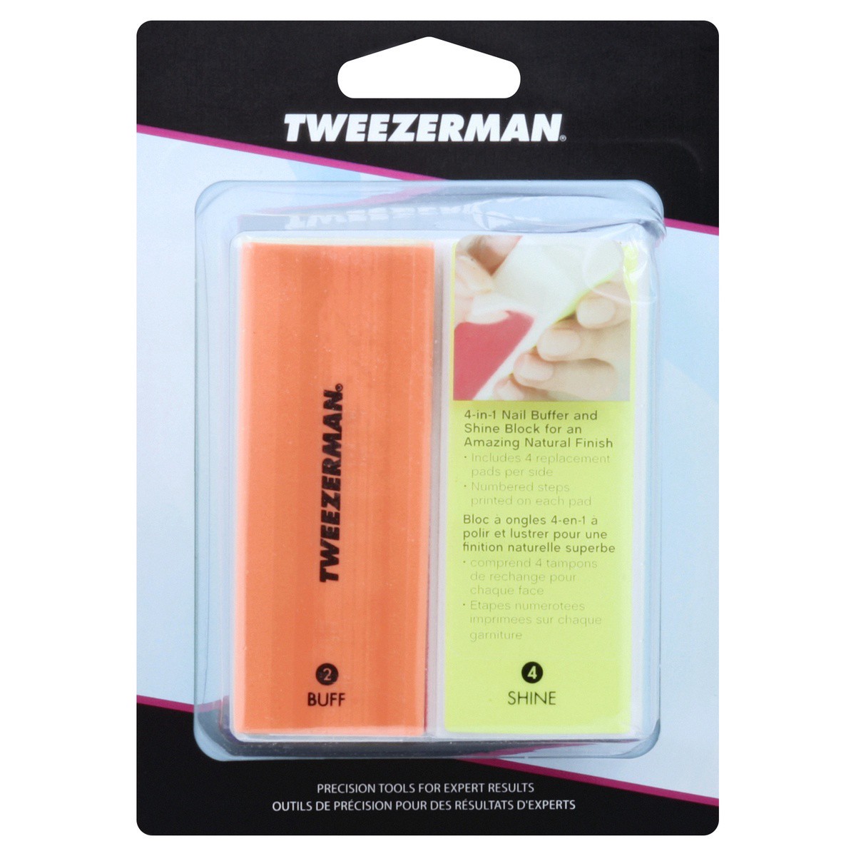 slide 1 of 2, Tweezerman Nail Buffer, 1 ct