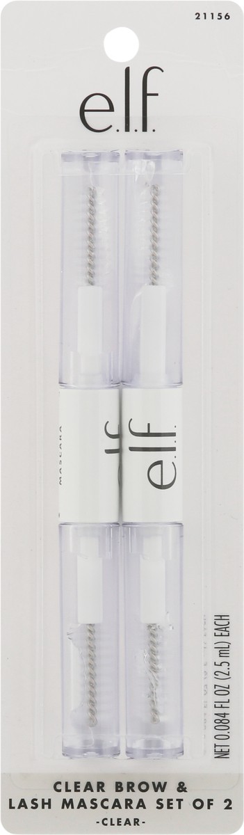 slide 9 of 9, e.l.f. Lash & Brow Mascara, 0.08 fl oz x 2 ct