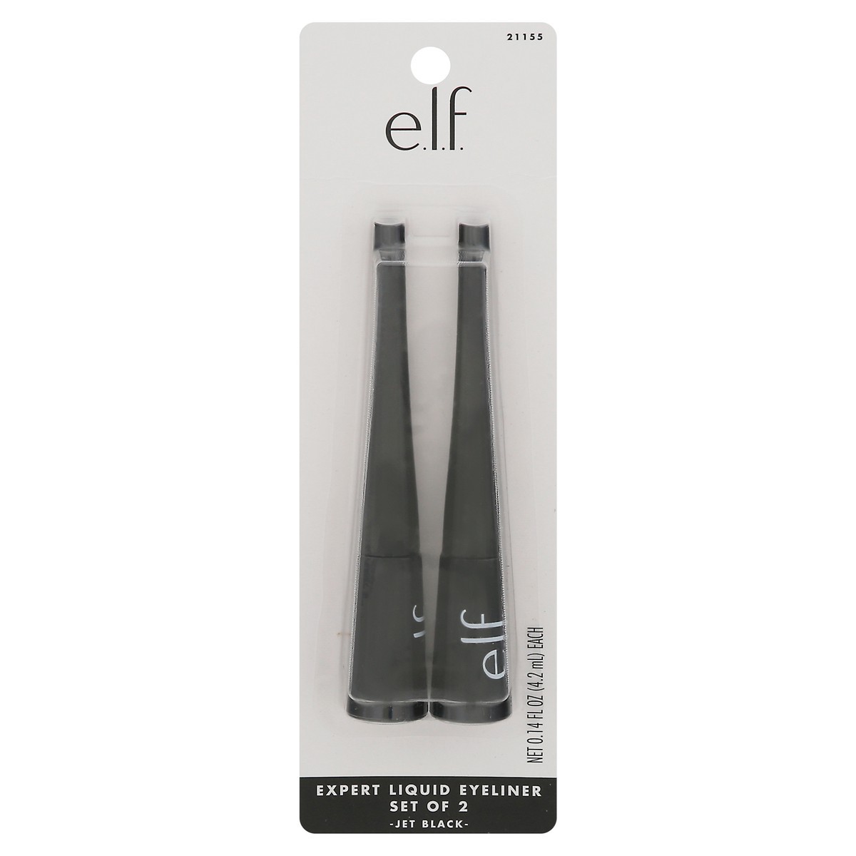 slide 1 of 12, e.l.f. Jet Black Expert Liquid Eyeliner 2 ea, 2 ct