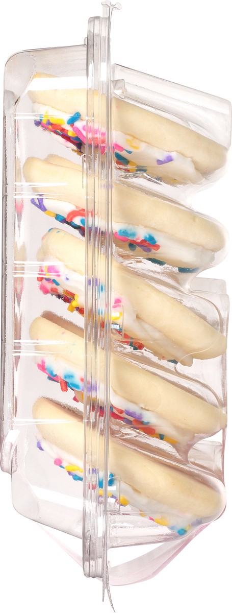 slide 4 of 15, Sweet P's Bake Shop White Frosted Sugar Cookies 13.5 oz, 13.5 oz