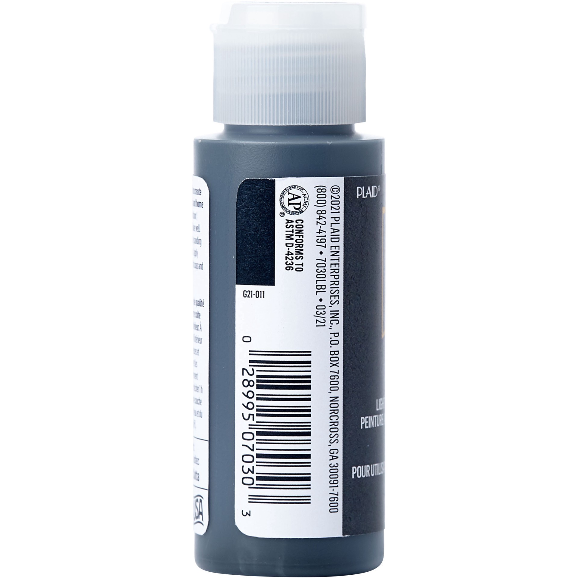 slide 4 of 10, Folkart Terra Cotta Lightly Textured Acrylic Paint, 2 fl oz