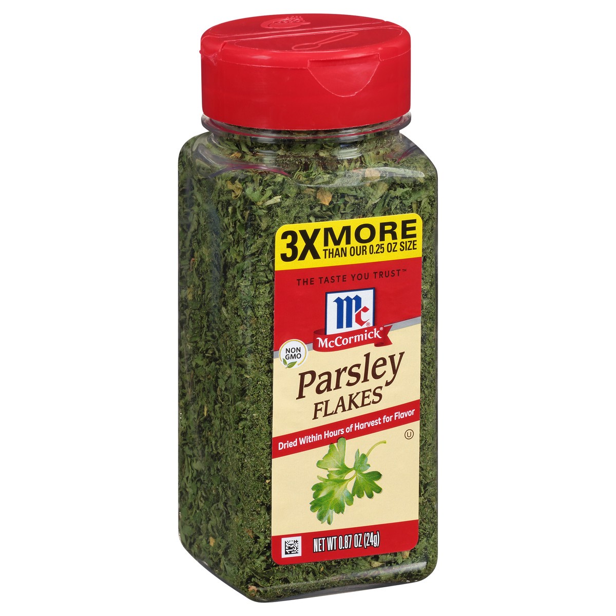 slide 2 of 9, McCormick Parsley Flakes, 0.87 oz