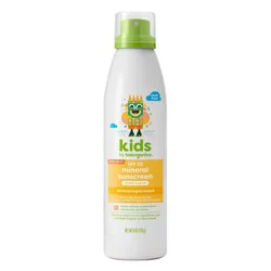 Babyganics Kids All-Mineral Continuous Sunscreen Spray 50 SPF, Totally Tropical, 6oz, Packaging May Vary