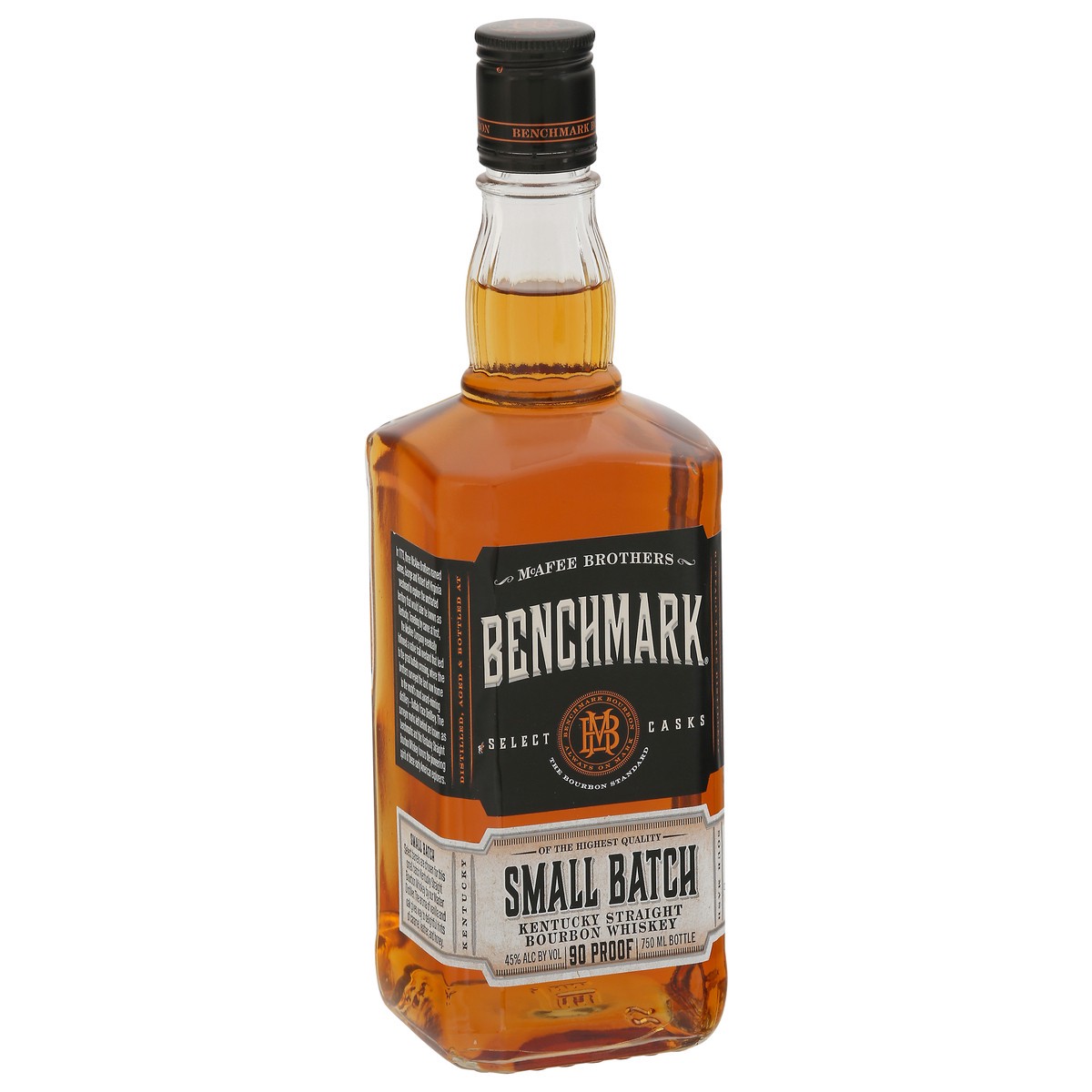 slide 7 of 9, Benchmark Small Batch Kentucky Straight Bourbon Whiskey 750ml 90 Proof, 750 ml