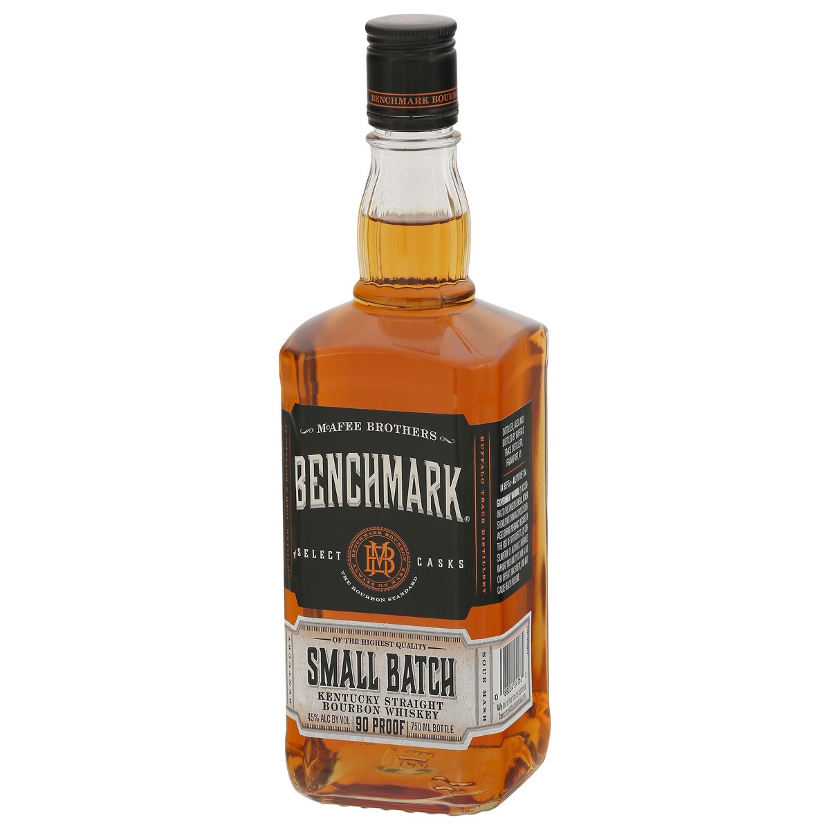 slide 4 of 9, Benchmark Small Batch Kentucky Straight Bourbon Whiskey 750ml 90 Proof, 750 ml