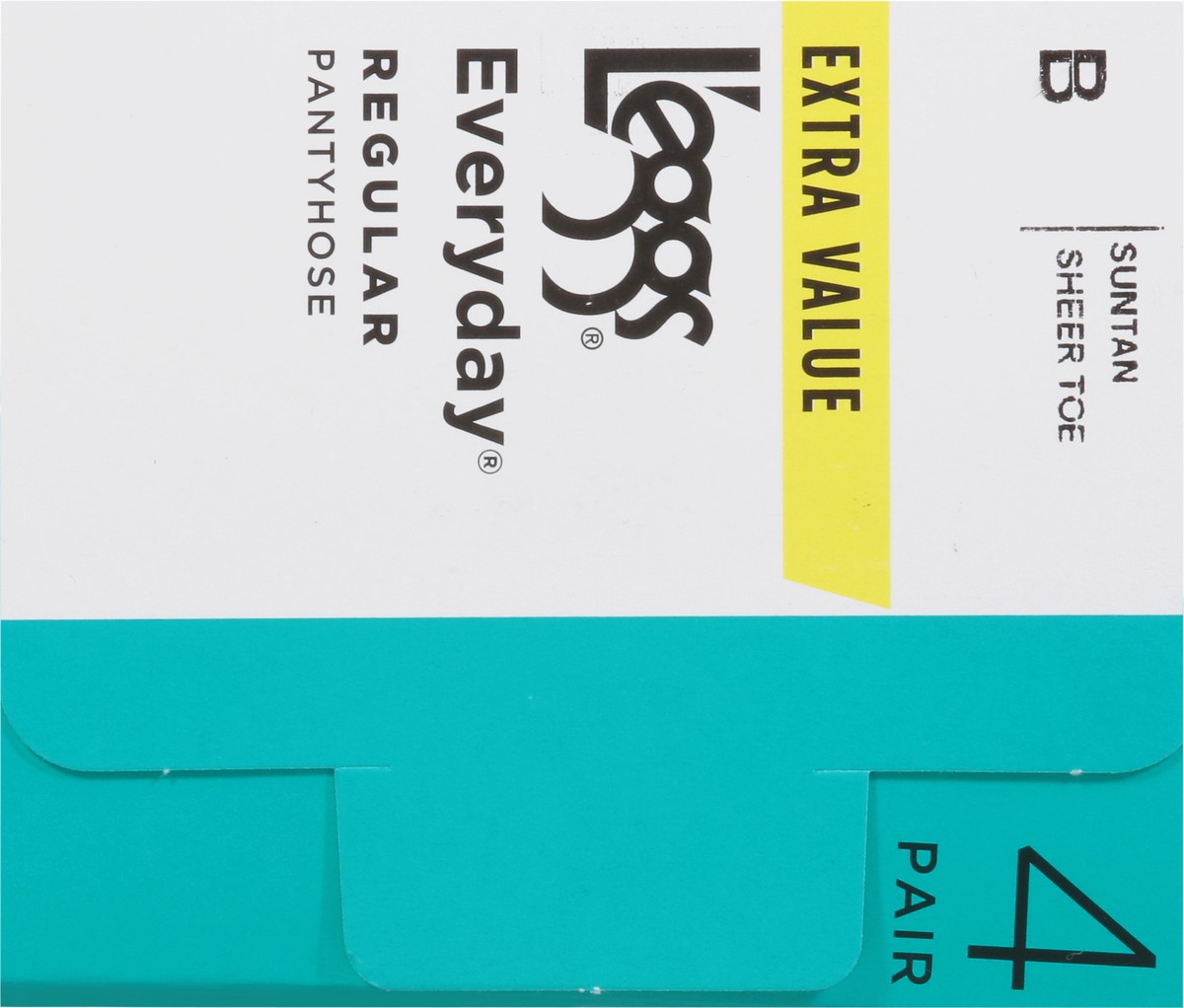 slide 8 of 9, L'eggs Everyday Suntan Regular Pantyhose B Extra Value 4 ea, 4 ct
