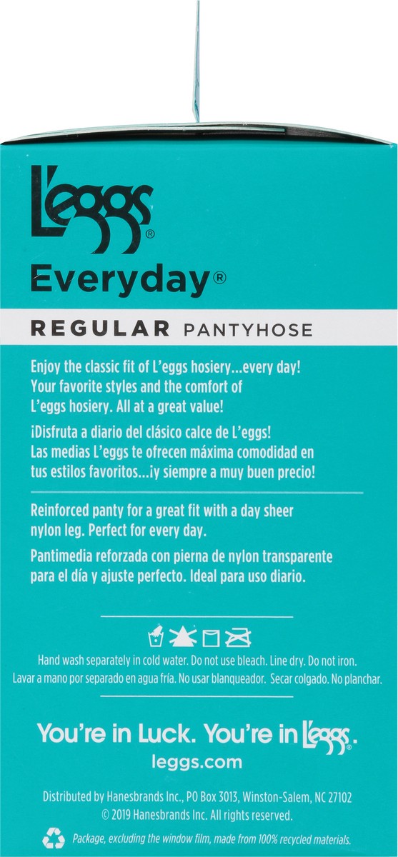 slide 6 of 9, L'eggs Everyday Suntan Regular Pantyhose B Extra Value 4 ea, 4 ct