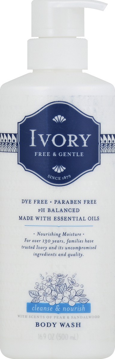 slide 1 of 3, Ivory Body Wash 16.9 oz, 16.9 fl oz