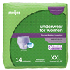 slide 17 of 17, Meijer Womens Protective Underwear Size XXL, 14 ct