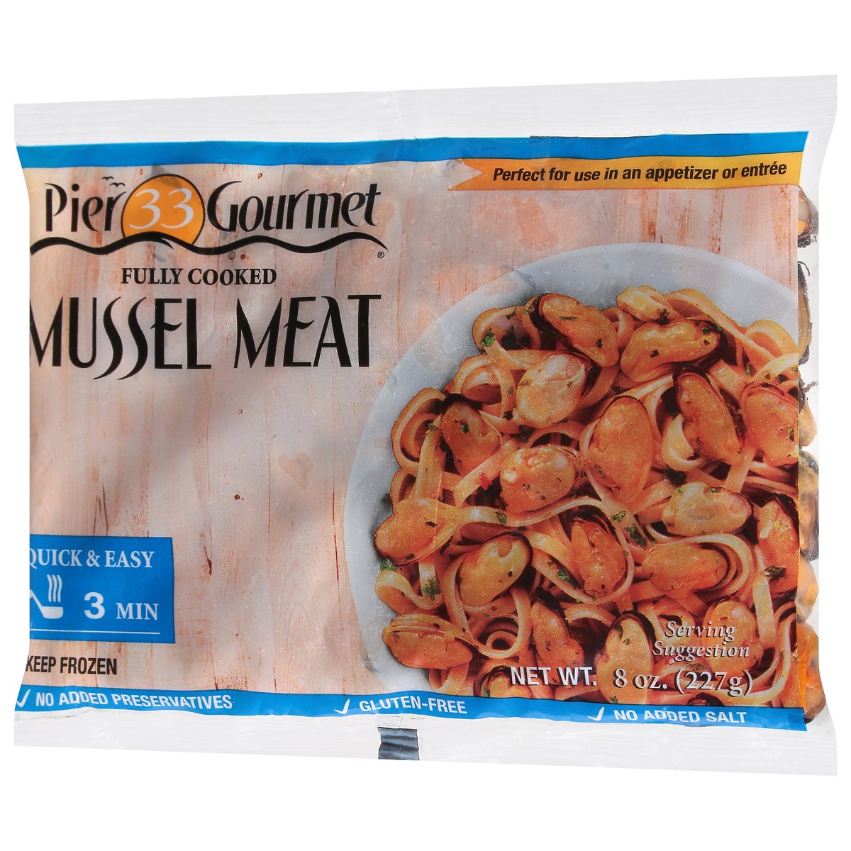 slide 11 of 13, Pier 33 Gourmet Mussel Meat 8 oz, 8 oz