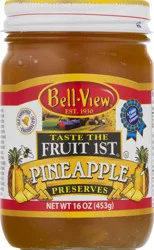 Bell-View Taste The Fruit 1st Pineapple Preserves 16 oz