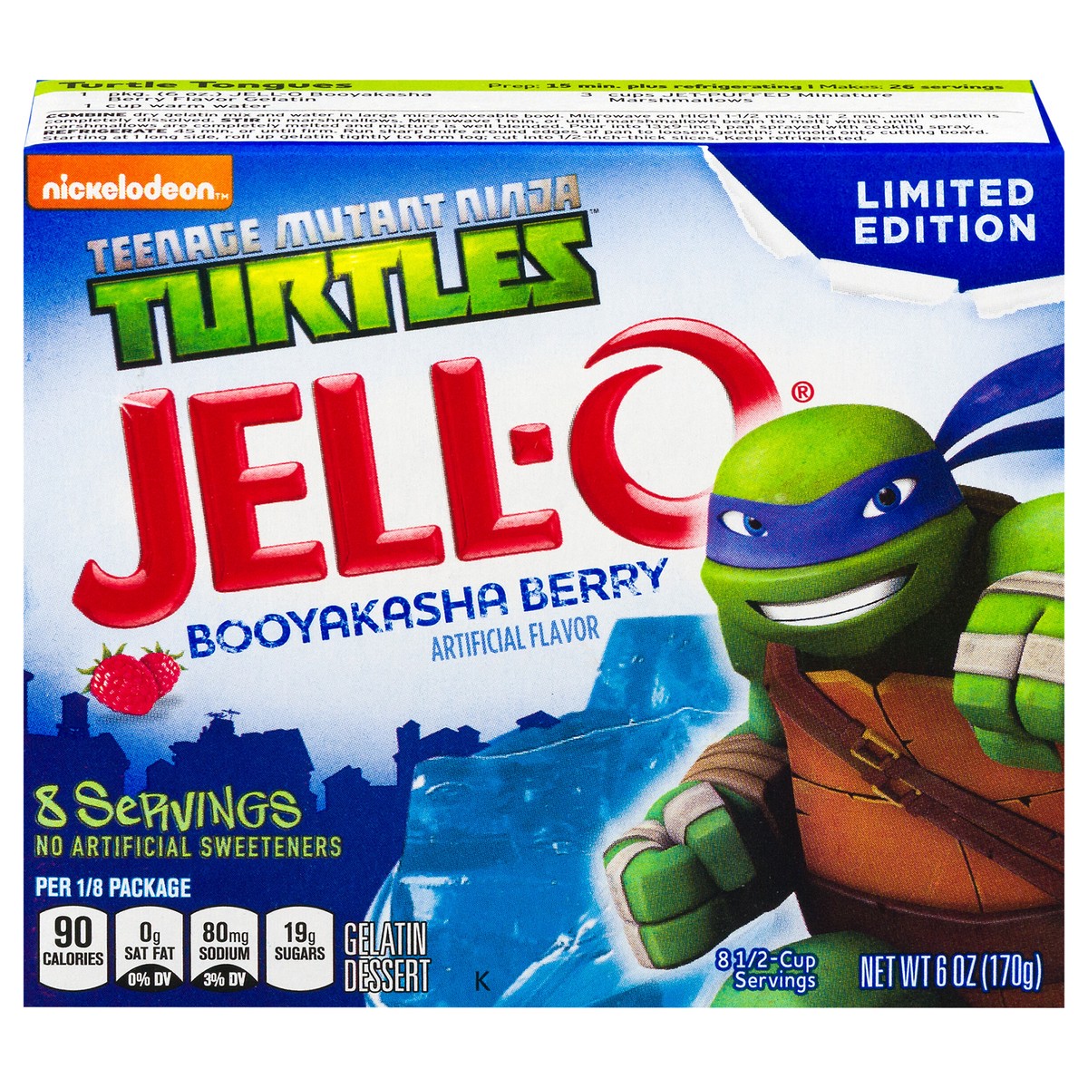 slide 2 of 13, Jell-O Booyakasha Berry Gelatin Dessert 6 oz Box, 6 oz