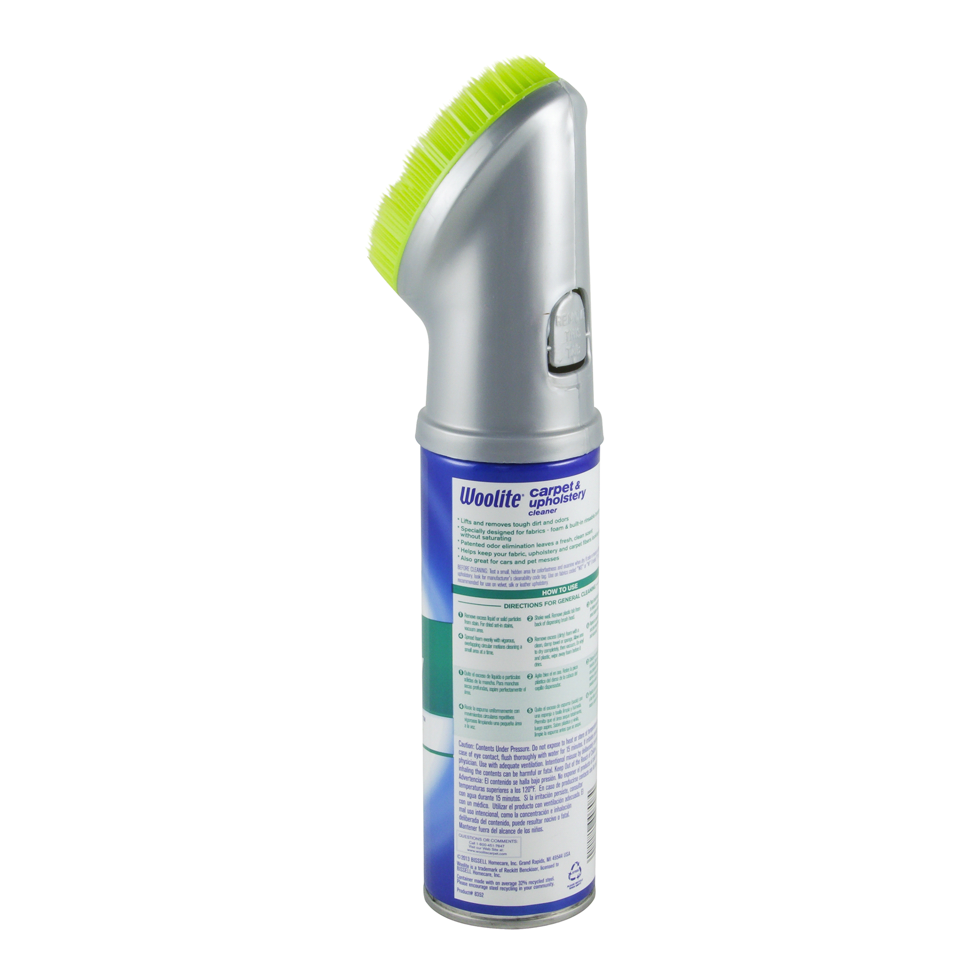 slide 8 of 13, Woolite Triple Action Foam Carpet & Upholstery Cleaner 12 oz, 12 oz