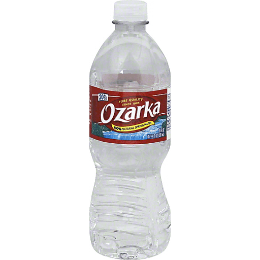 slide 2 of 3, Ozarka 100% Natural Spring Water, 20 oz