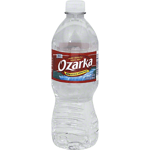slide 3 of 3, Ozarka 100% Natural Spring Water, 20 oz