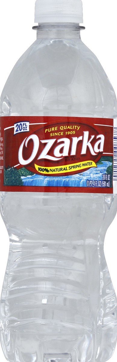 slide 3 of 4, OZARKA Brand 100% Natural Spring Water- 20 oz, 20 oz
