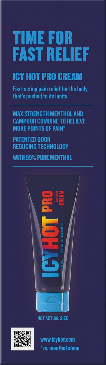 slide 6 of 7, Icy Hot Pro Cream Pain Relief 2 oz, 2 oz