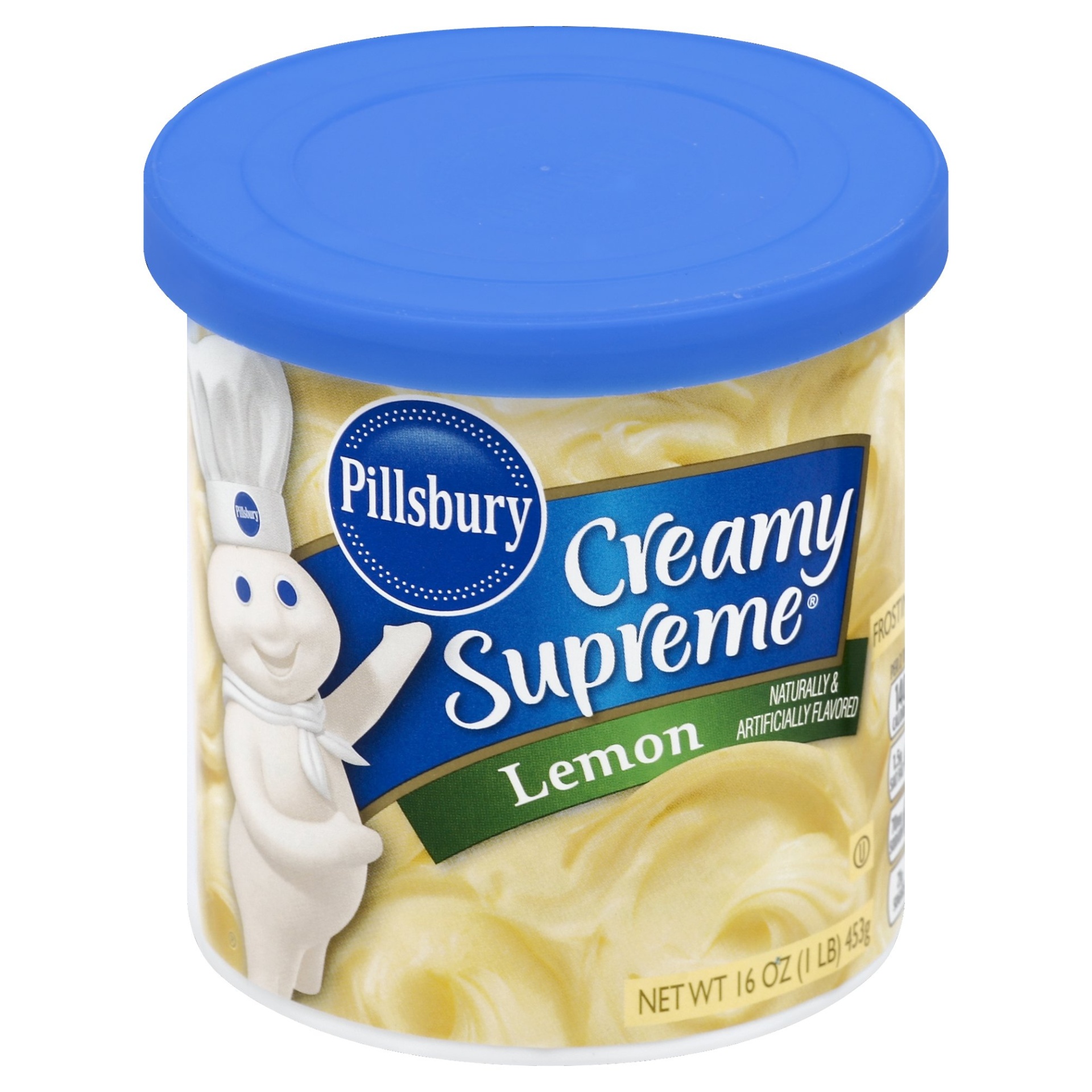 slide 1 of 6, Pillsbury Creamy Supreme Lemon Frosting, 16 oz