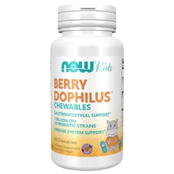 NOW Kids BerryDophilus Kids - 60 Chewables