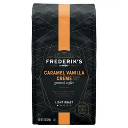 Frederik’s by Meijer Caramel Vanilla Cream Ground Coffee - 12 oz