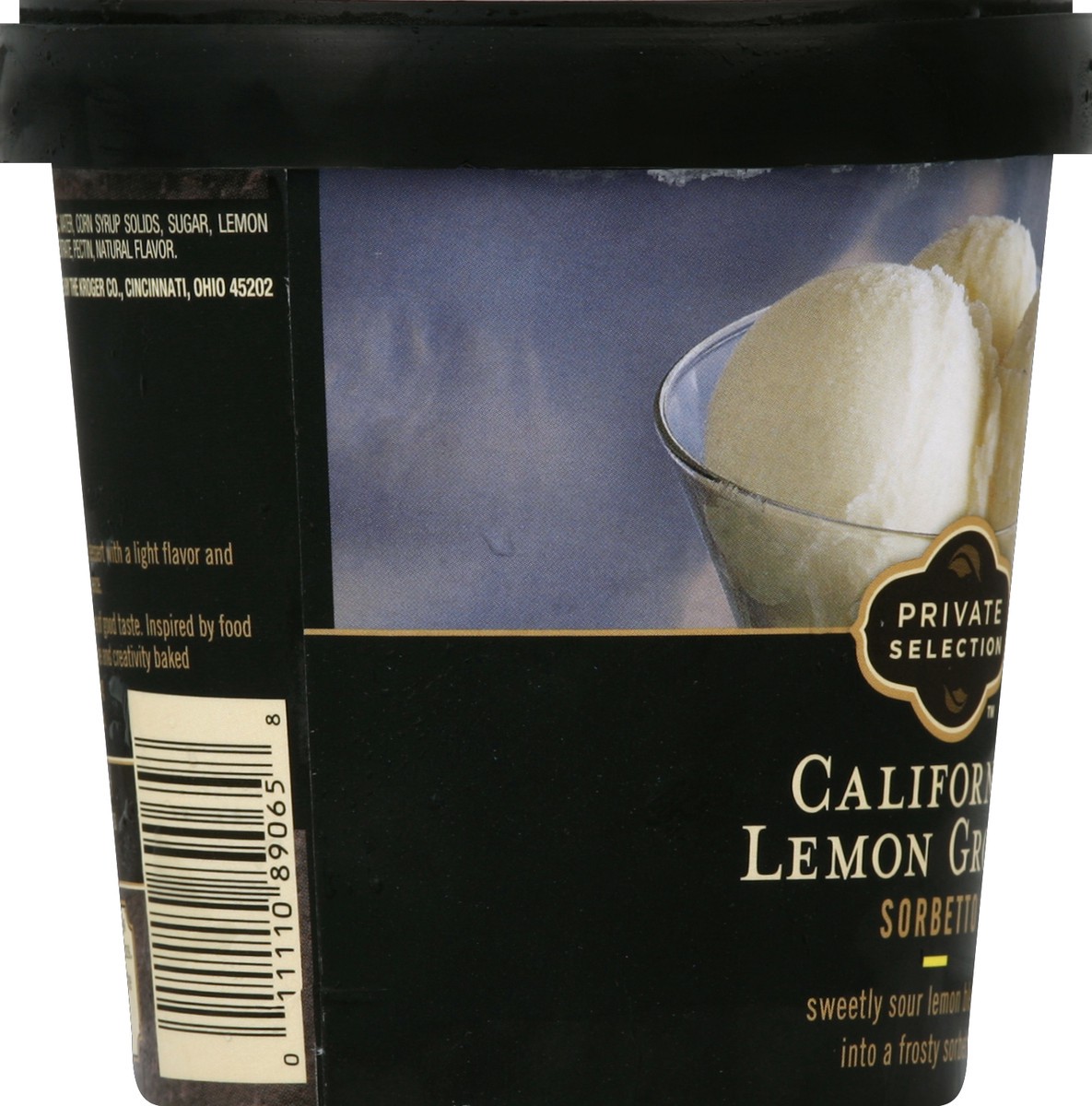 slide 4 of 6, Private Selection California Lemon Grove Sorbetto, 16 fl oz