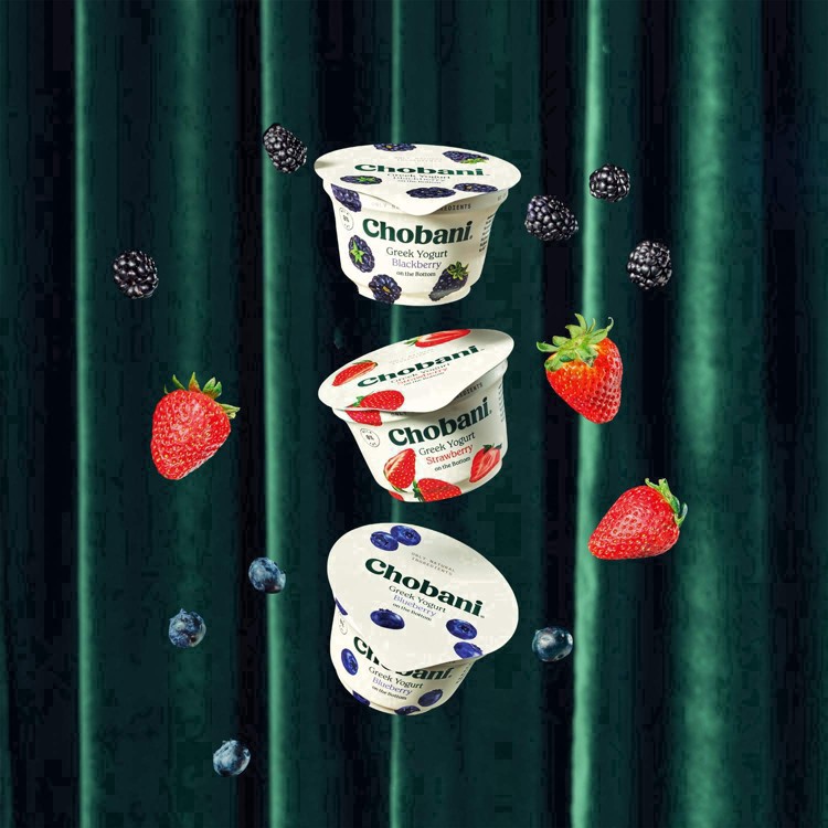 slide 22 of 83, Chobani Strawberry on the Bottom Nonfat Greek Yogurt - 5.3oz, 5.3 oz