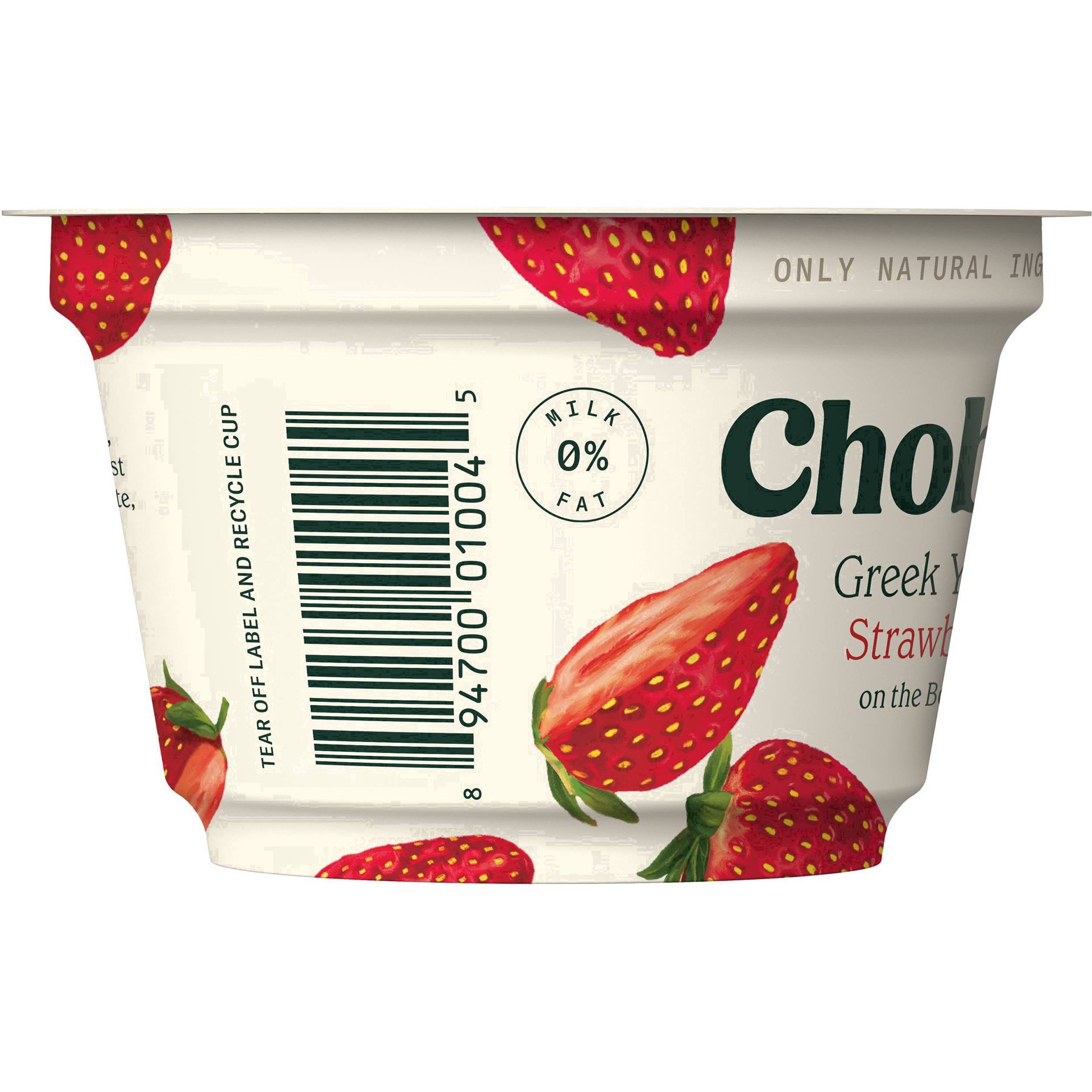 slide 74 of 83, Chobani Strawberry on the Bottom Nonfat Greek Yogurt - 5.3oz, 5.3 oz
