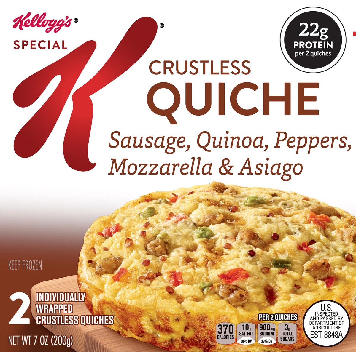 slide 8 of 10, Special K Crustless Quiche 2 ea, 7 oz