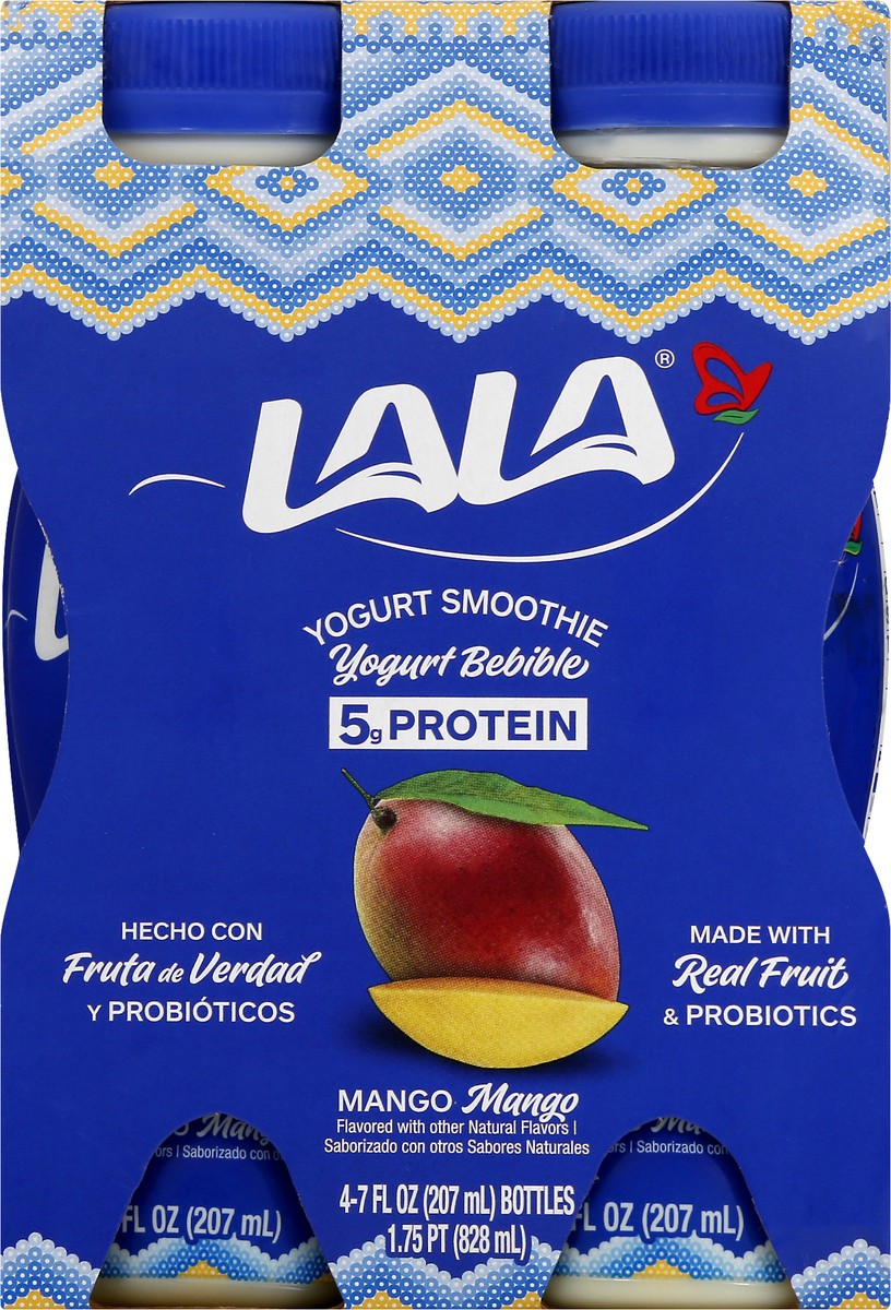 slide 6 of 9, LALA Mango Yogurt Smoothie 4 pack, 4 ct