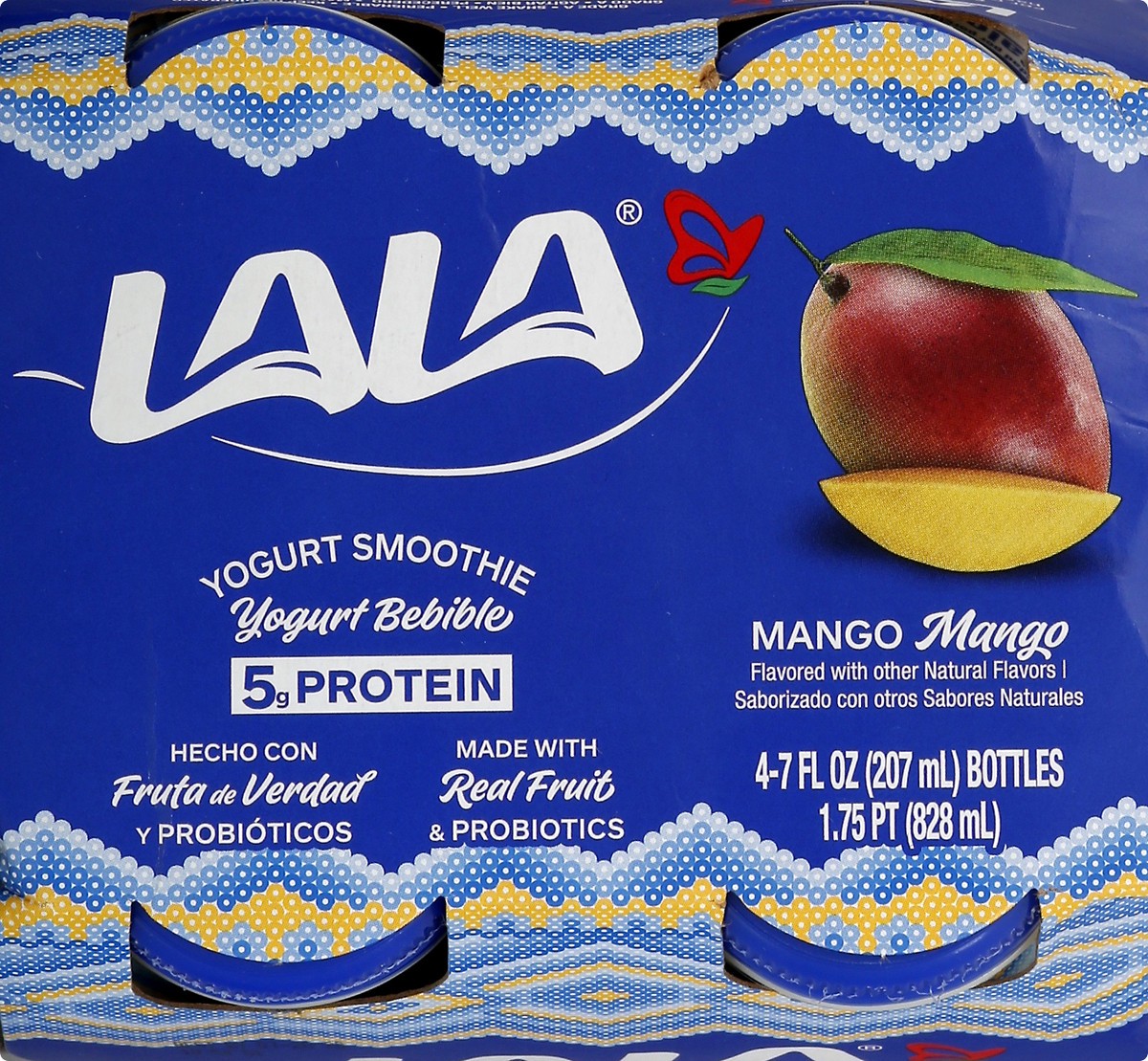 slide 4 of 9, LALA Mango Yogurt Smoothie 4 pack, 4 ct