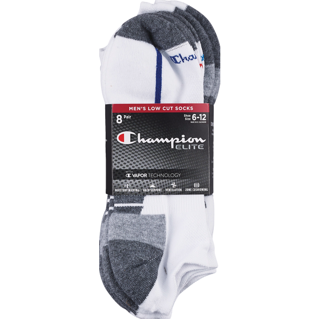 slide 1 of 1, CHAMPION Ch920 Men's Low Cut White, 1 ct