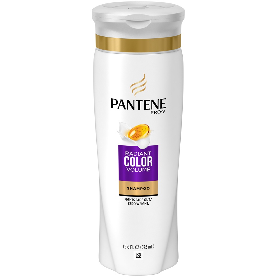 slide 1 of 2, Pantene Pro-V Color Preserve Volume with Chroma Spectrum Technology Fade Defy Shampoo, 12.6 oz