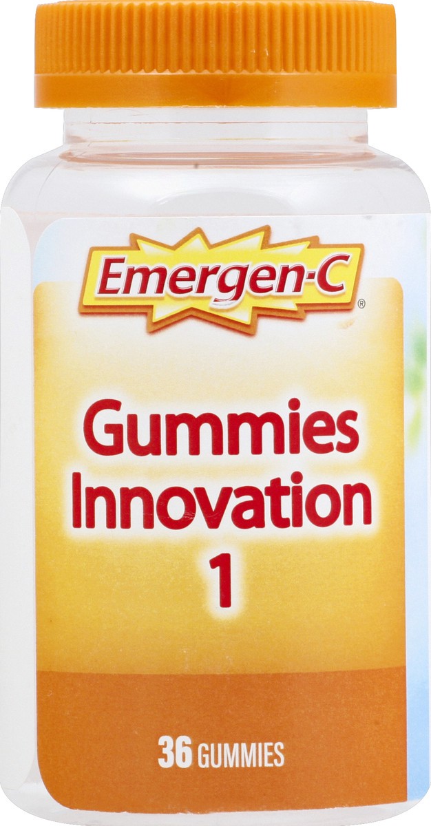 slide 4 of 10, Emergen-C Turmeric & Ginger Gummy - 36ct, 36 ct