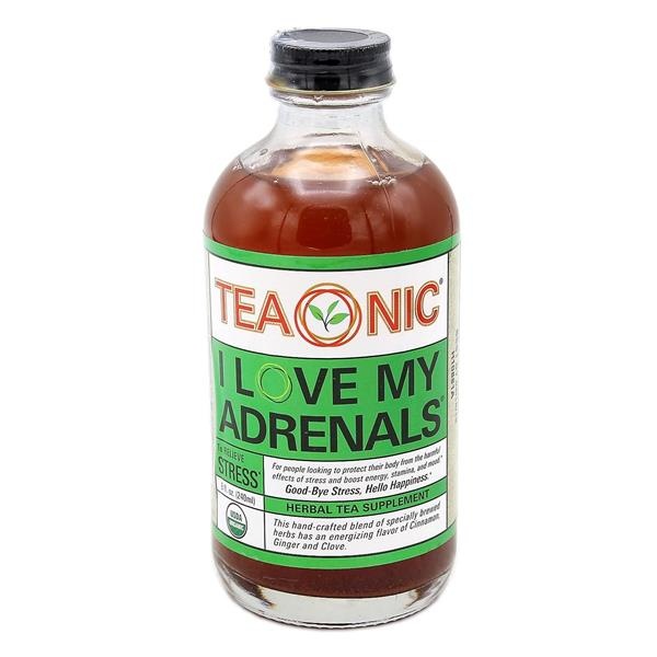 slide 1 of 1, Teaonic I Love My Adrenals Herbal Tea, 8 oz