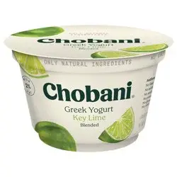 Chobani Key Lime Blended Low Fat Greek Yogurt - 5.3oz