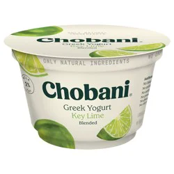 Chobani Low-Fat Key Lime Blended Greek Yogurt 5.3oz