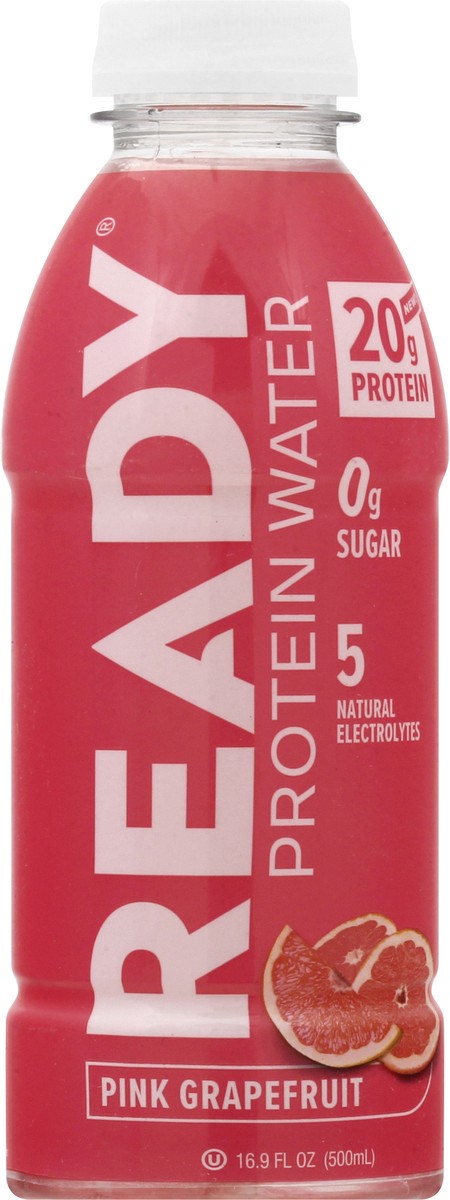 slide 13 of 13, Ready Pink Grapefruit Protein Water 16.9 oz, 16.9 fl oz