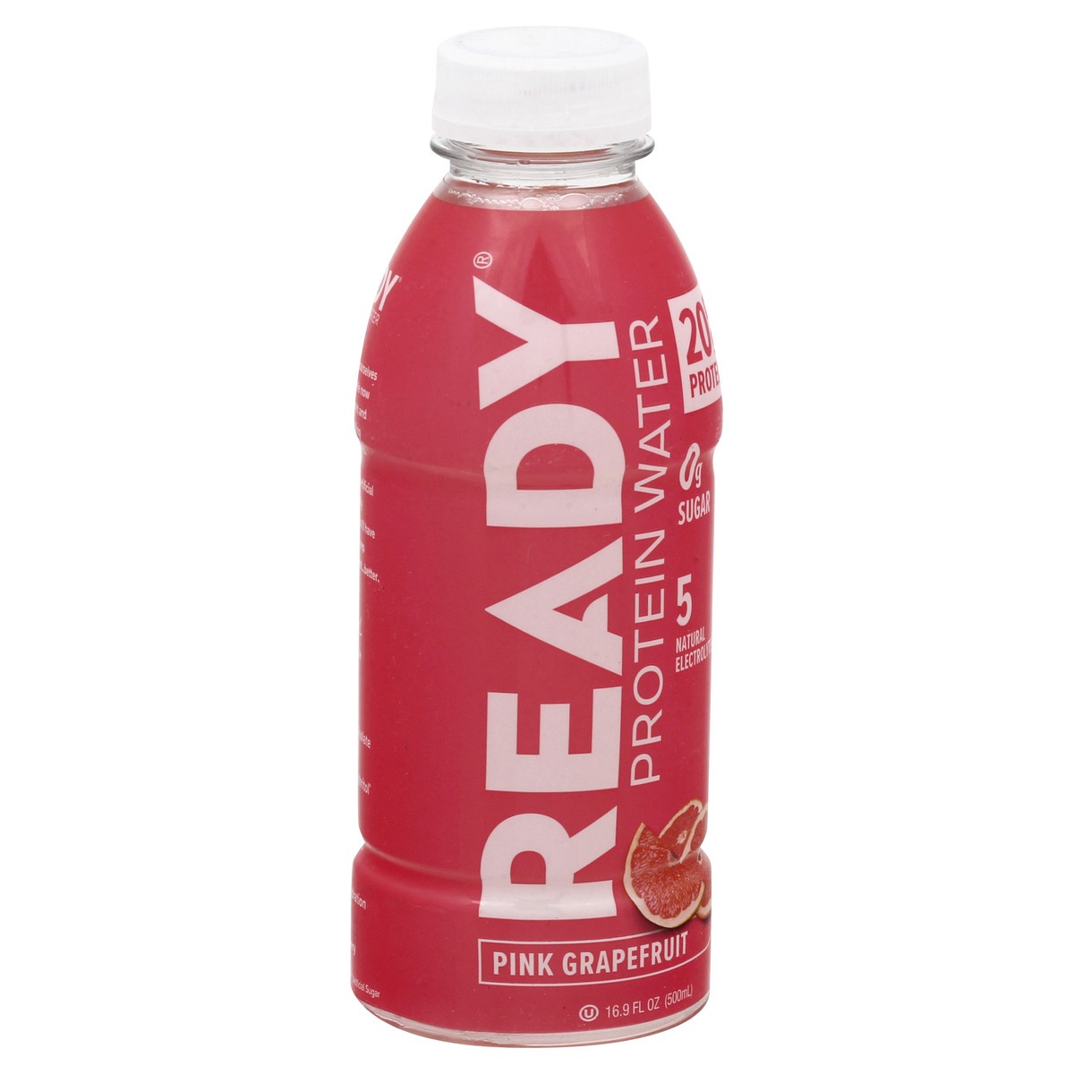 slide 7 of 13, Ready Pink Grapefruit Protein Water 16.9 oz, 16.9 fl oz