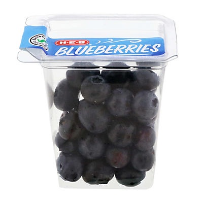 slide 1 of 1, H-E-B Blueberries, 2 oz