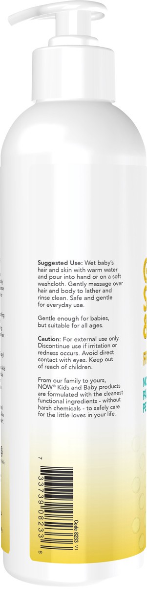 slide 3 of 9, NOW Baby Gentle Baby Shampoo & Wash, Fragrance Free - 8 fl. oz., 8 fl oz