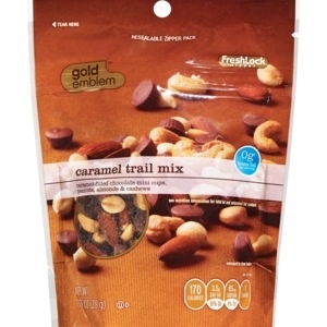 slide 1 of 1, CVS Gold Emblem Caramel Trail Mix, 7.75 oz