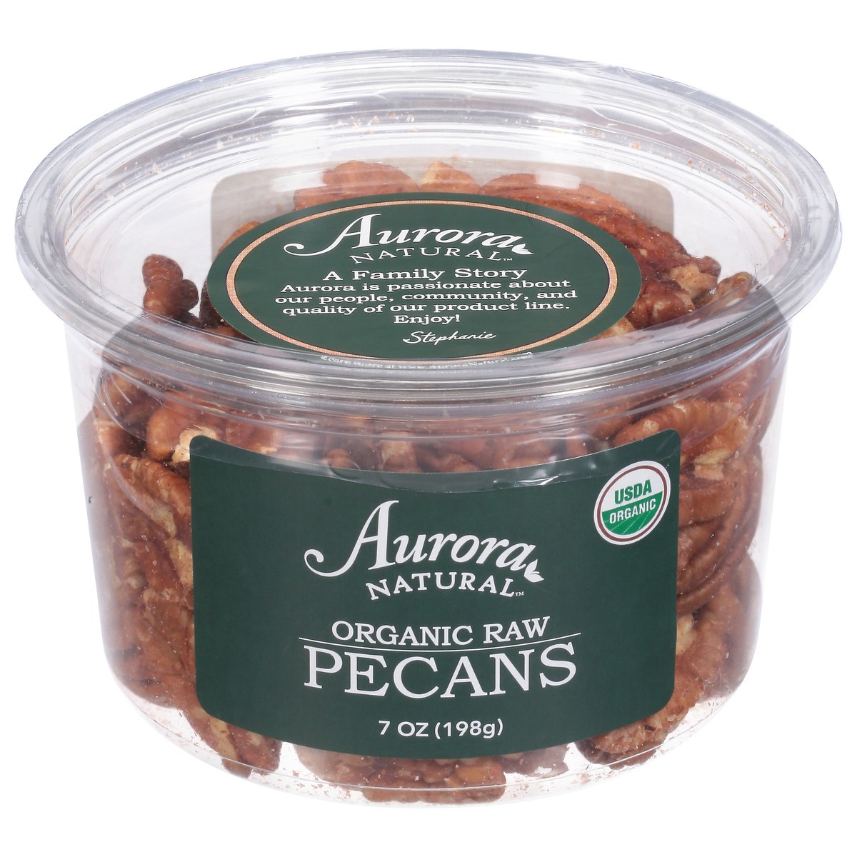 slide 3 of 4, Aurora Natural Organic Raw Pecans, 7 00